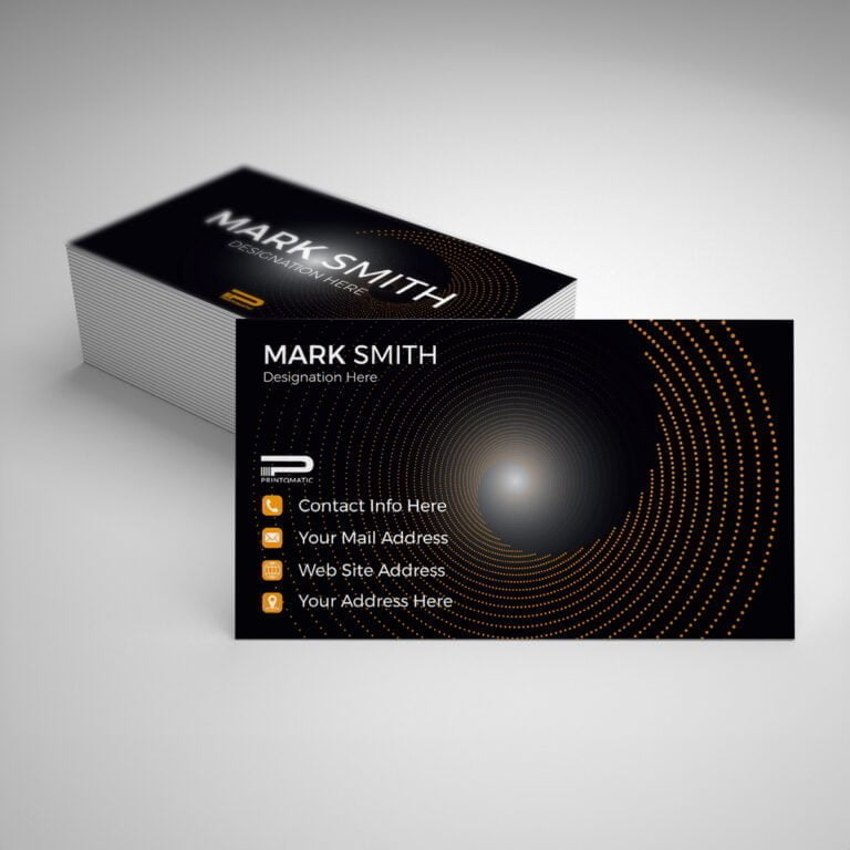 Gloss Business Cards UV Gloss Cards for Effortless Elegance