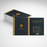 Metallic Foil Business Cards