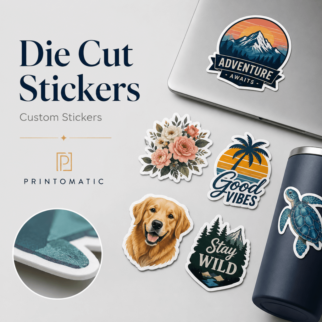 Die Cut Stickers | Printomatic