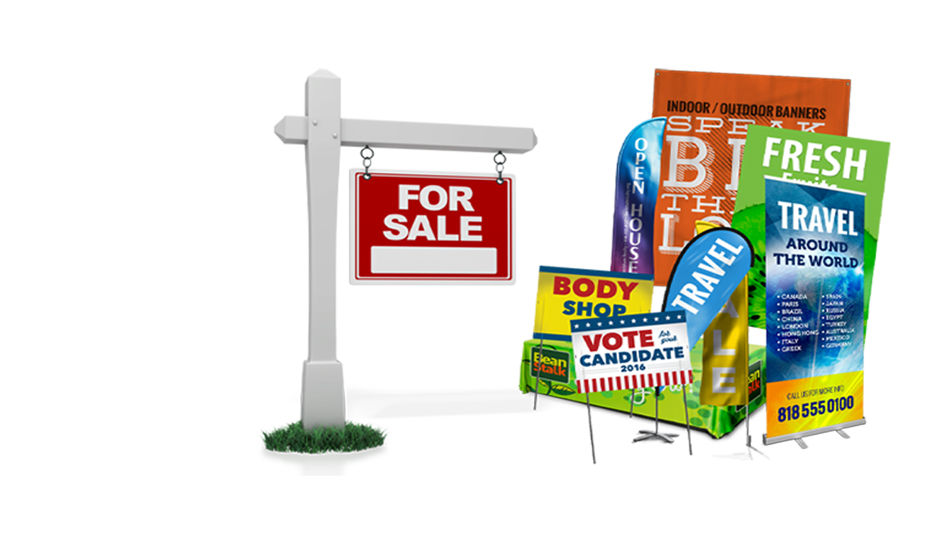 large format printing Real Estate Signs
