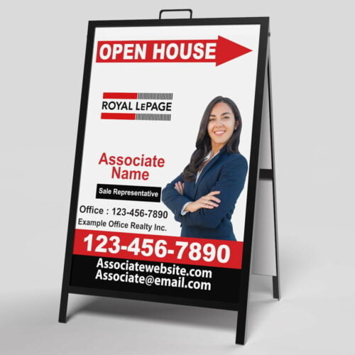 Royal Lepage A Frame Signs