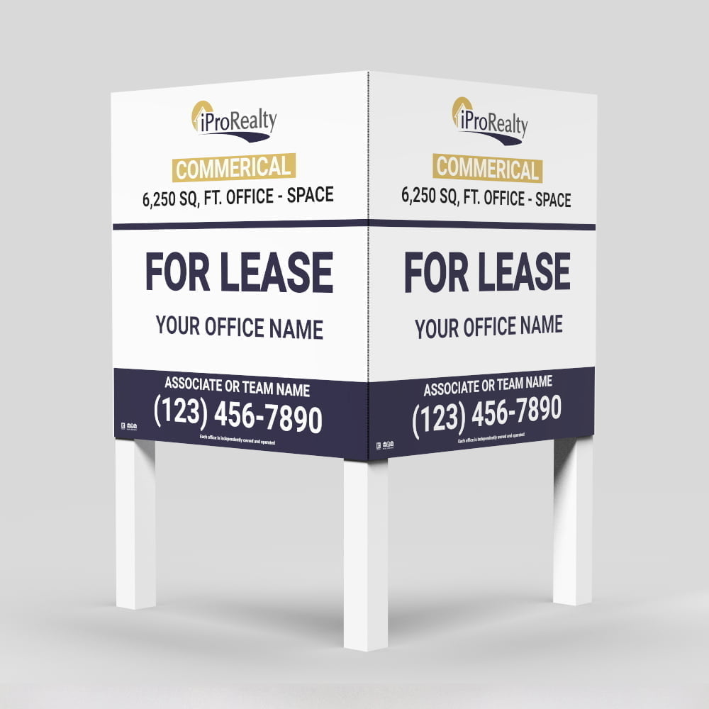 iPro Realty Commercial Signs