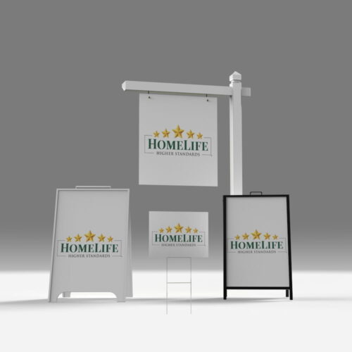 HomeLife Commercial Signs