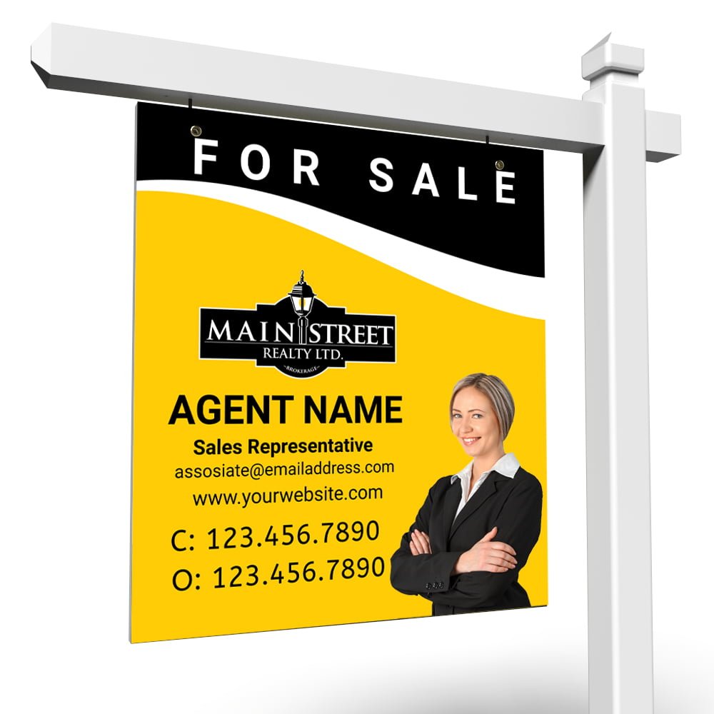 Main Street For Sale Signs