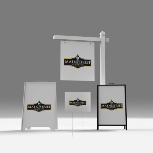 Main Street Commercial Signs