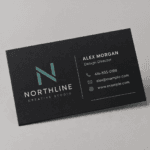 Custom soft touch velvet business cards with a smooth premium finish and vibrant full-colour printing by Printomatic.