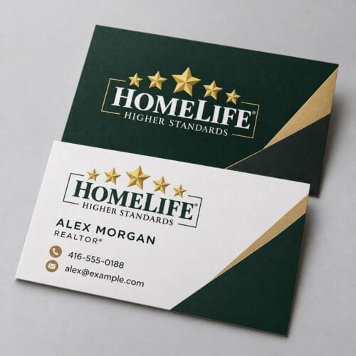 HomeLife Matte Business Cards