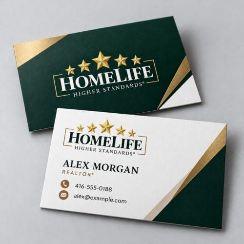 HomeLife Soft Touch Business Cards