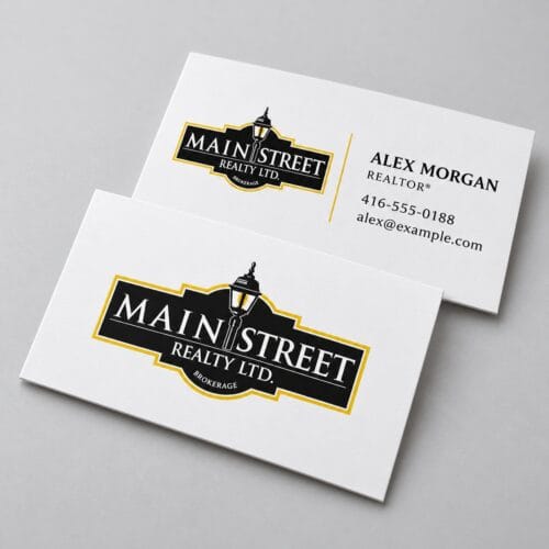 Main Street Business Cards