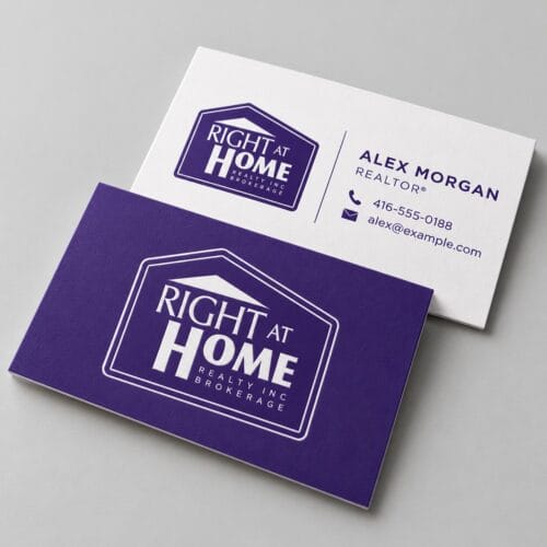 Right at Home Business Cards